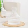 Ribbed Clear Bud Vases Vases Table Centerpiece Modern Plastic Decorative Vases for Home