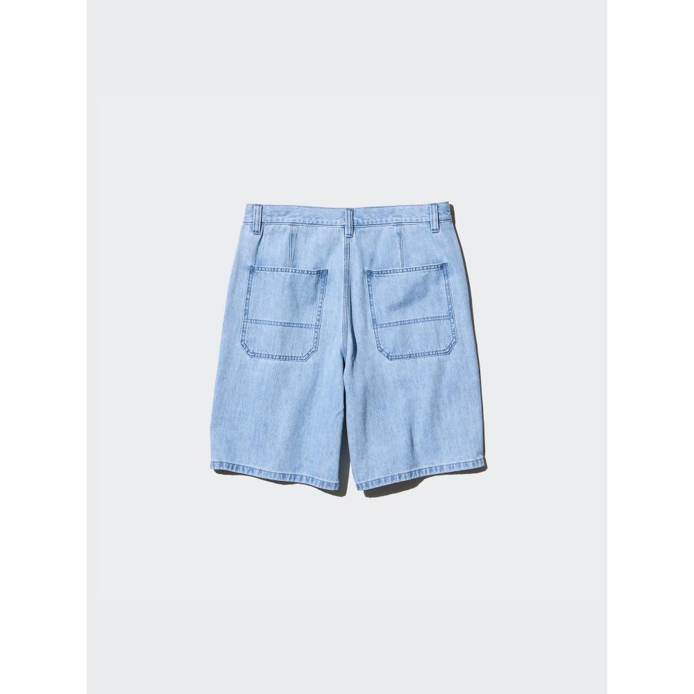 Uniqlo Японские джинсовые рабочие шорты