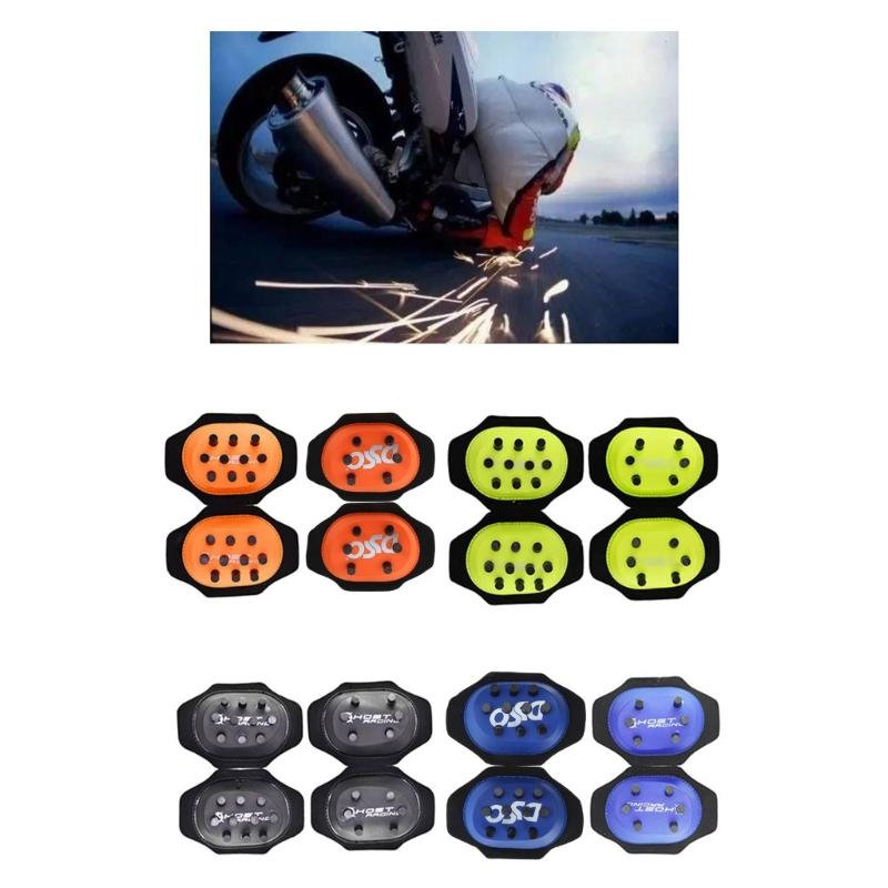 Мотоциклетные наколенники Slider Grinding Knee Bag Protector с кнопкой 10/20