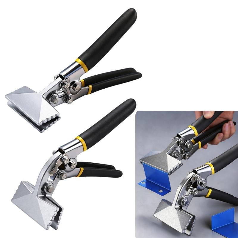Heavy Duty Sheet Metal Hand Seamer Bender Crimping Tool For Electrical Work And Sheet Metal Bending In Tight Space