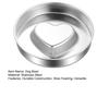Slow-Eating Dog Bowl Heart-Shaped Ridge Anti-Slip Design Bloating Prevention Dog Dish Pet Digestion Aid Bowl