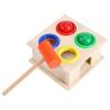 Novel Kids Hammering Game Wooden Ball Hammer Box Children Early Learning Educational Toy