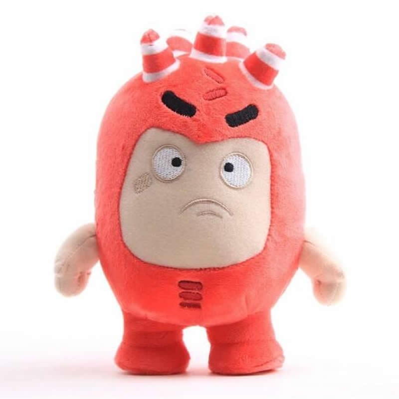 8 шт. 18 см Мультяшные плюшевые игрушки Oddbods Набитая игрушка Коллекция Рождественский Подарок на День Рождения Украшение для дома