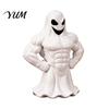 Personalized Room Ornament 3D Printed Buff Ghost Figurine, Funny Muscle Desktop Ornament, Spooky Halloween Decor, Novelty Home Tabletop Decoration