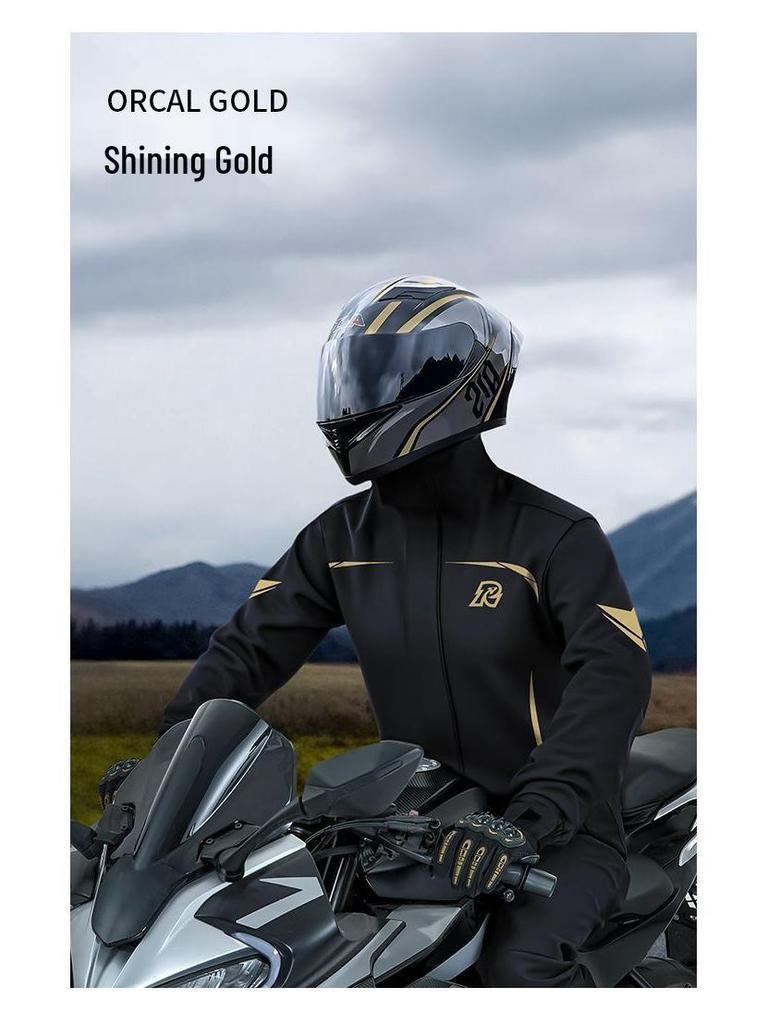 Водонепроницаемый мотоциклетный костюм - Комплект плаща и брюк для электромобиля для использования на открытом воздухе