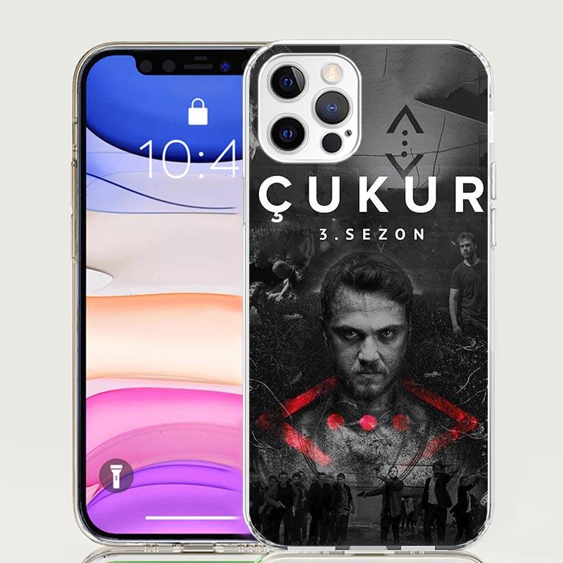 Турецкий сериал Чукур Чехол для телефона для iPhone 17 Air 16 15 Plus 11 14 Pro Max 13 Mini 12 7 8 + SE Узор Арт Индивидуальный Чехол 1