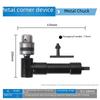 Адаптер для электрической угловой дрели с трехкулачковым патроном для труднодоступных мест