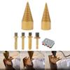 Wood Splitters Drill Bit 42mm 32mm Log Splitters Drill Bit Kindling Splitters Hex Square Round for Wood Splitting