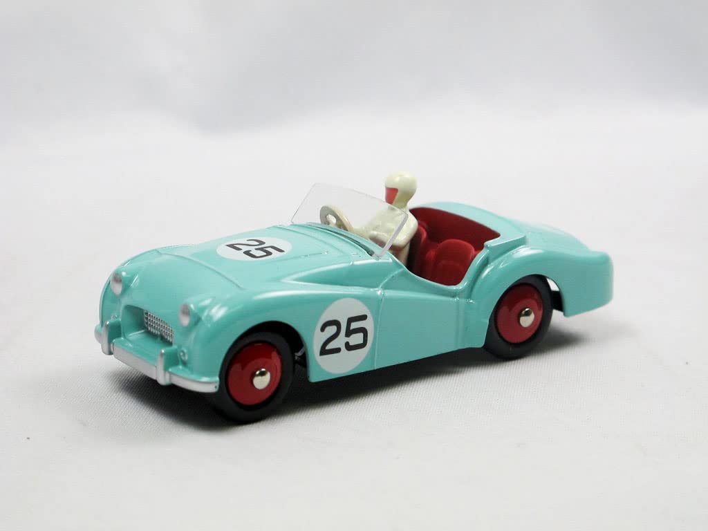 DINKY TOYS 1/43 Triumph TR2 Sports Светло-голубой Triumph TR2 SPORTS Переиздание Миниатюрный автомобиль 111