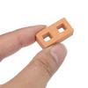 uxcell Miniature Bricks Clay Mini Wall Bricks Model Building Set for Model Building Dolls, Pet Houses, and Gardens, Red, 50 Pieces, 1/12 Scale, 28x14x