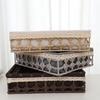 Hollow Out Tabletop Fruit Container Hand Woven Straw Storage Basket Bin  Home Decor