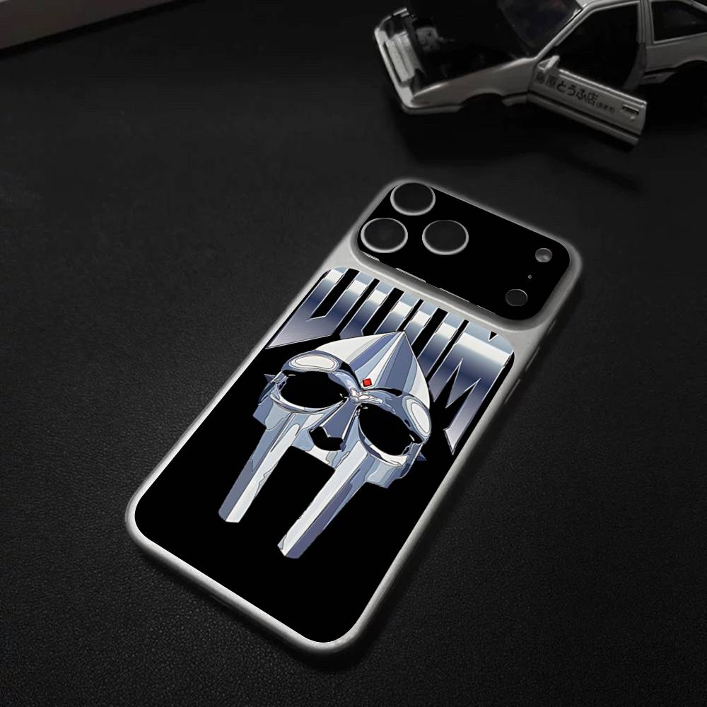 Underground Hip Hop M-MF-DOOM Wrap Sticker For IPhone17 Pro/17pro Max Phone Decal Skin Rear Protector Case Film Full Cover