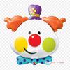 Cute Clown Face Clown Balloon Iron On Heat Transfer Printing Vinyl Patches Sticker for Clothes DIY Appliques Washable Patches