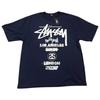 Мужская футболка Stussy World Tour, размер L, унисекс