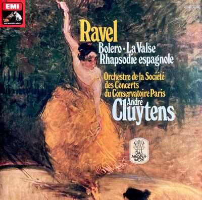 Виниловая пластинка MAURICE RAVEL, ORCHESTRE DE LA SOCI - Bolero, Rhapsodie Espagnole, La Val 1C03710759 His Master's Vo Германия Классика Б/у