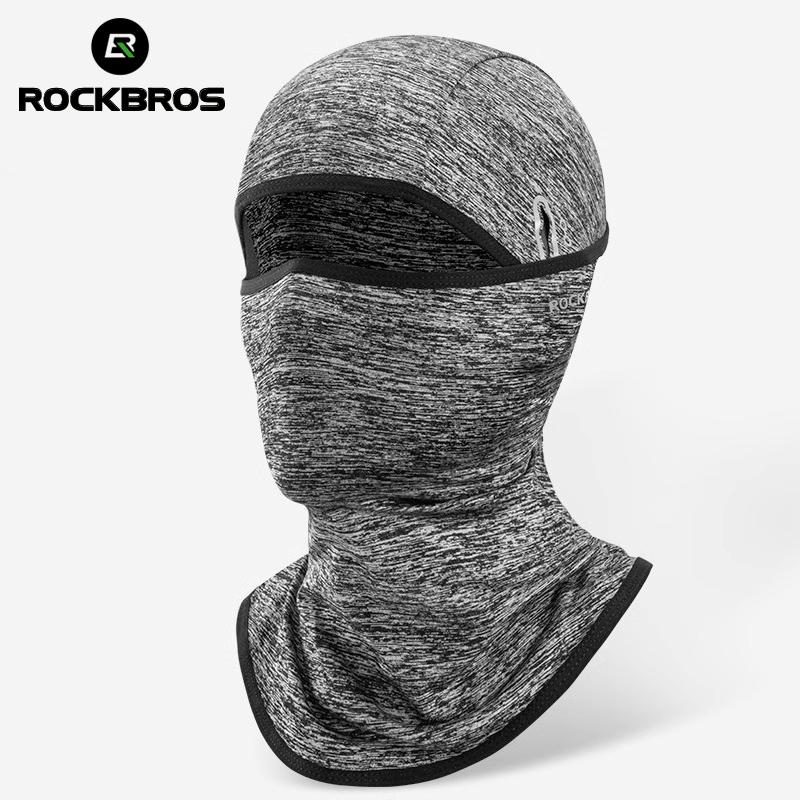 ROCKBROS Летняя маска-бафф из ледяного шелка для велоспорта, головной убор, защита от солнца для улицы, спортивная, для мотоцикла, прохладная, маска на все лицо, шарф-маска для велосипеда
