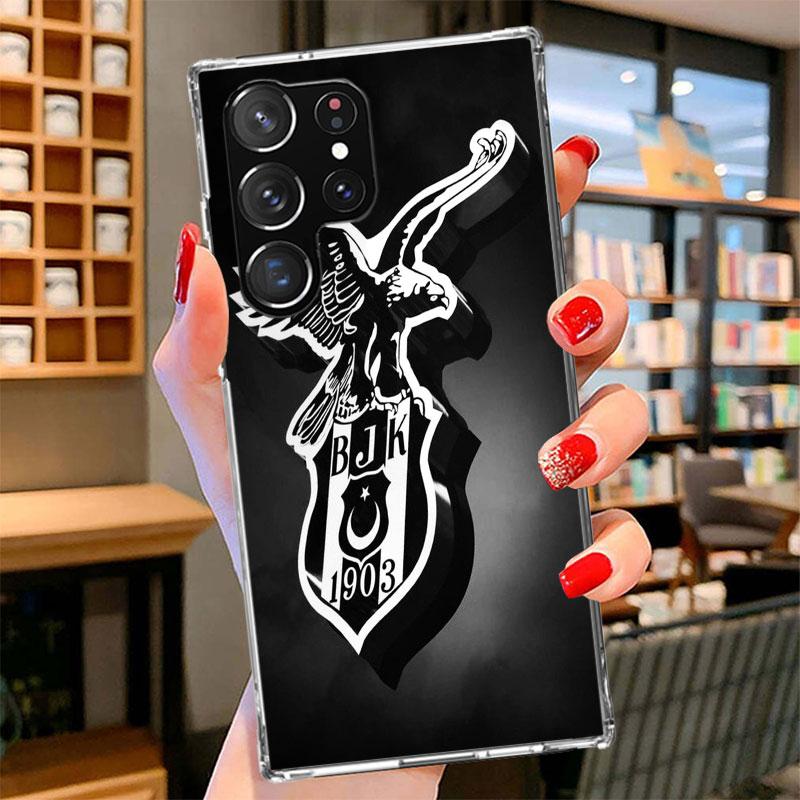 B-Besiktas B-BJK Phone Case For Samsung Galaxy S26 S25 Edge S24 Ultra S23 S22 Plus S21 S20 FE Soft Fundas Shell Galaxy S25 S24 S
