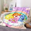 Bear Theme Printed Blanket - Perfect for Couch, Bed, Travel & Outdoor Use | Machine Washable, Cozy & Durable.