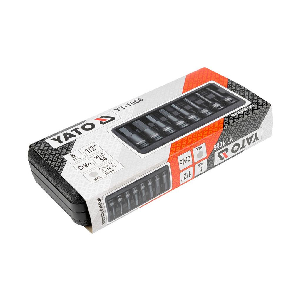 Yato Impact Hex Bit (Pack of 8)