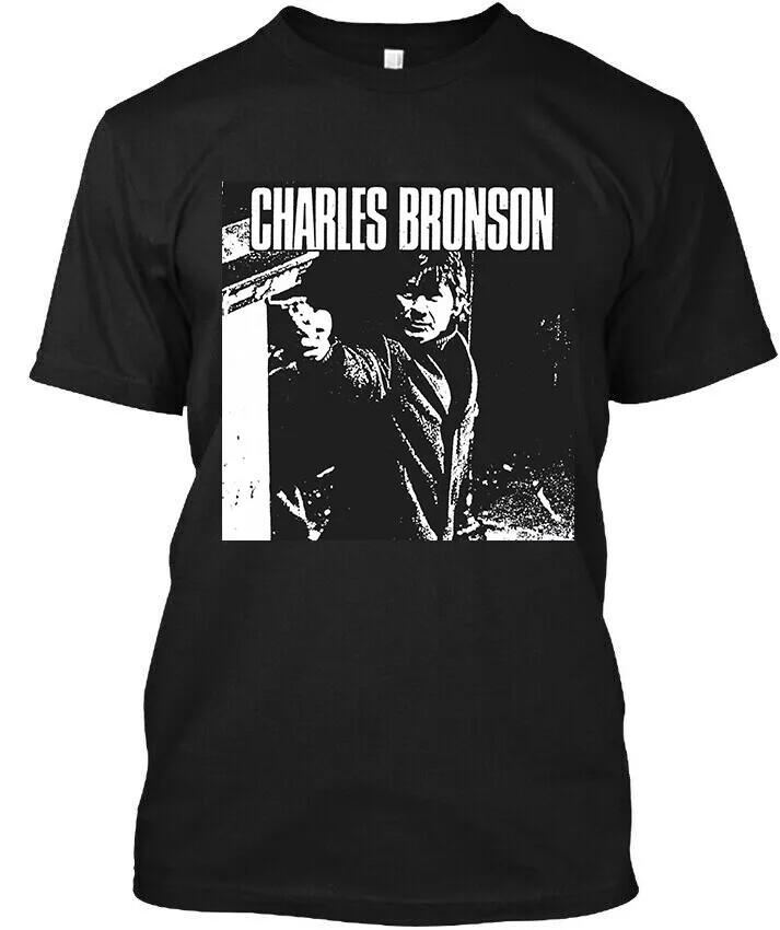 Charles Bronson American Actor Movie Film Vintage Logo T-Shirt S-5XL