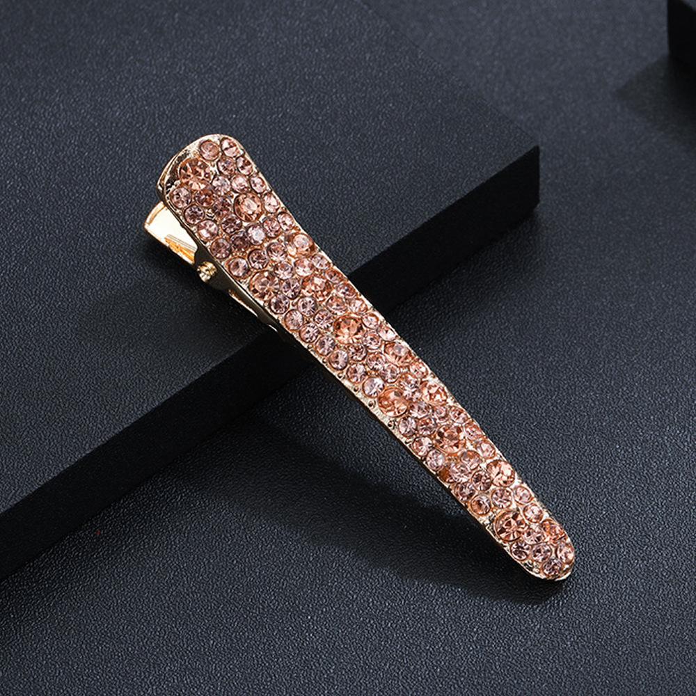 Модные головные уборы со стразами в виде крокодила, красивые блестящие заколки для волос со стразами, женские аксессуары для волос