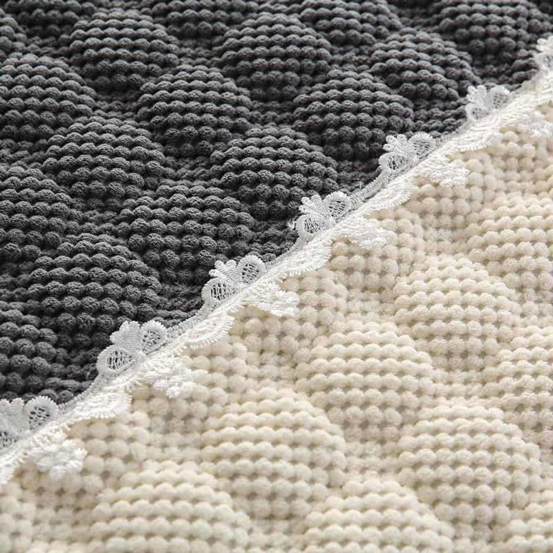 Вельветовый чехол для дивана, клетчатое противоскользящее диванное полотенце для секционного дивана, утолщенные качественные диванные полотенца, многофункциональные чехлы, подушки