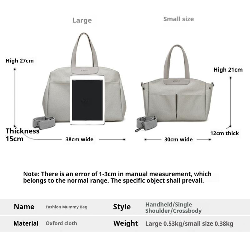 Mommy Bag Multifunctional Portable Insulation Maternal and Infant Bag One Shoulder Oblique Span Large Capacity Maternity Bag Milk Powder Diaper Bag
