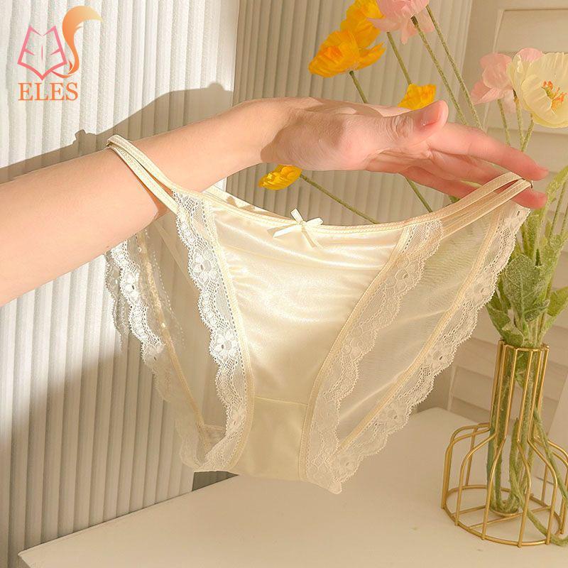 See Through Lace Panties Underwear Transparent Underwear Briefs Seamless T-back See Through Bikini Underwear