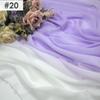 100D Chiffon Fabric Gradient Color Organza Tulle Fabric For Diy Ancient Style Hanfu Dress Stage Dance Costume  Drape Decor Craft
