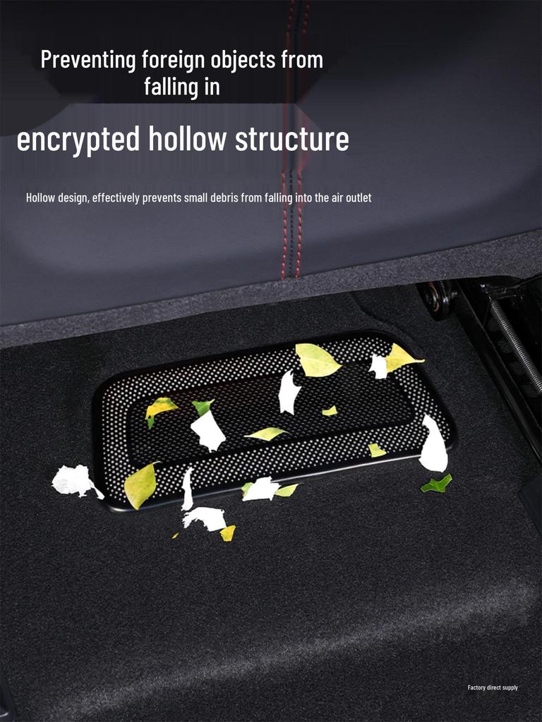 Xiaomi SU7/YU7 Under-Seat Air Vent Dustproof Net & Anti-Clog Cover for Car Interiors