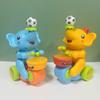 Musical Walking Elephant Toy Light Up Singing Toy Battery Operated Electric Elephant Musician Toy Educational for Boys Girls
