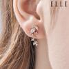 [ELLE Jewelry] Длинные серьги с мотивом листа 14-каратного золота ELGPEE530