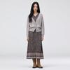 Thursday Island Кардиган с V-образным вырезом и косами T262mcd134w