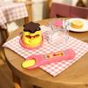Игрушка для кормления симулятором пудинга с выдвижной ложкой, игрушка для ролевых игр, плюшевая игрушка, кукла-младенец, интерактивная игрушка для кормления, наполнители для пасхальной корзины