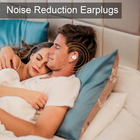 1 комплект шумоподавляющих берушей с ушными вкладышами, моющиеся, водонепроницаемые, мягкие, многоразовые