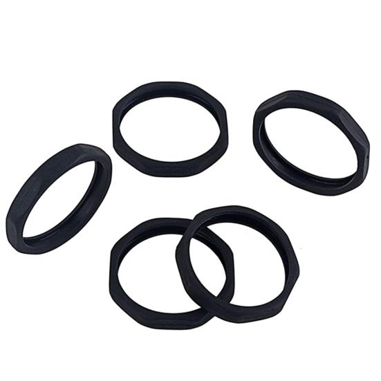 5Pcs Soft Rubber Anti-drop Ring Mic Microphone Anti-Slip Protector Accessories
