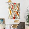 Fish Art Wall Decor Tapestry Art For Pet Memorial Birthdaywedding Party Backdrop Family Gift