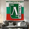 PFC Ludogorets Razgrad Wall Hanging Printed Fabric Blanket Decorative Tapestries for Bedroom Living Room Home Decor