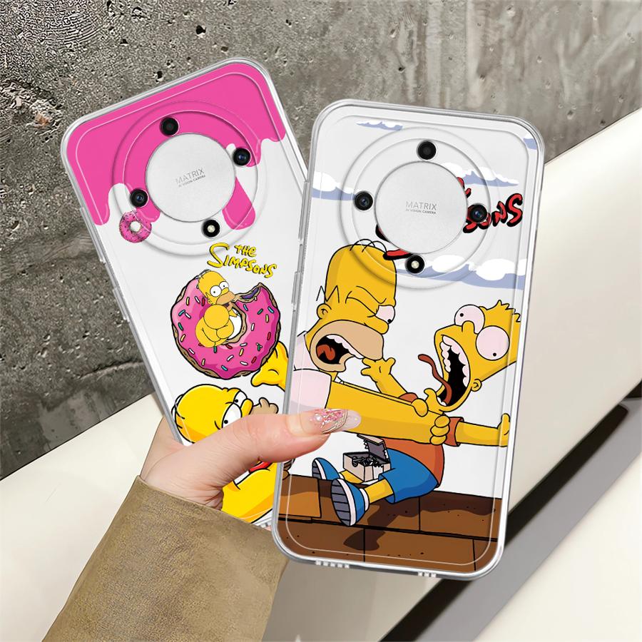 The S-simpsons Soft Phone Cover Case for Honor X9a X8 X8a X9b X7b X8b 90 Lite