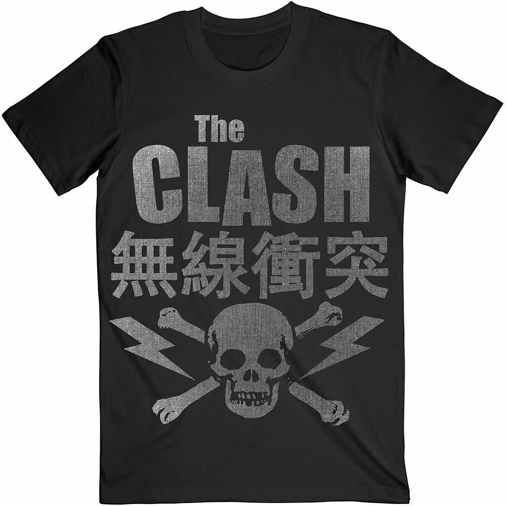 The Clash Skull Crossbones Tshirt Merchandise Mlxl New