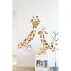 Mother Baby Giraffe Kids Room Wall Sticker Set - Sim706