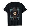Vintage 1975 Vinyl Retro Turntable Birthday DJ Gift T-Shirt