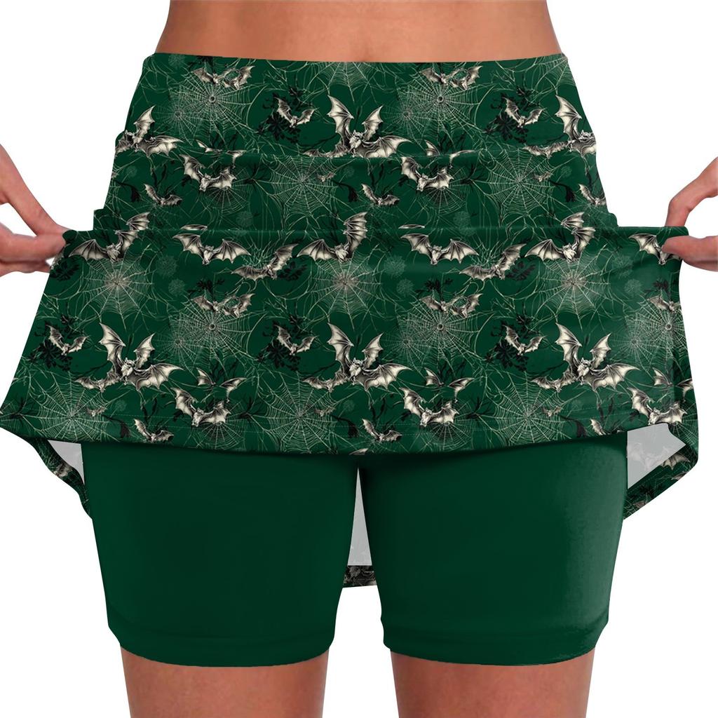 Эластичные брюки-кюлоты для йоги для женщин, спортивные шорты с принтом, легкие узкие бегуны с высокой талией