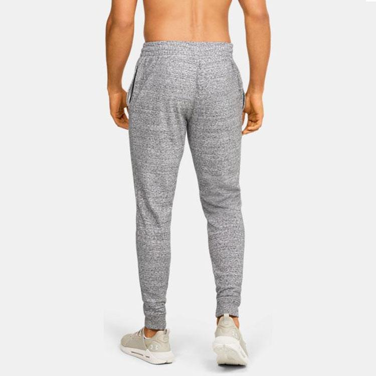 Under Armour Тренировочные зауженные брюки для бега, мужские брюки Agate-White 1329289-112