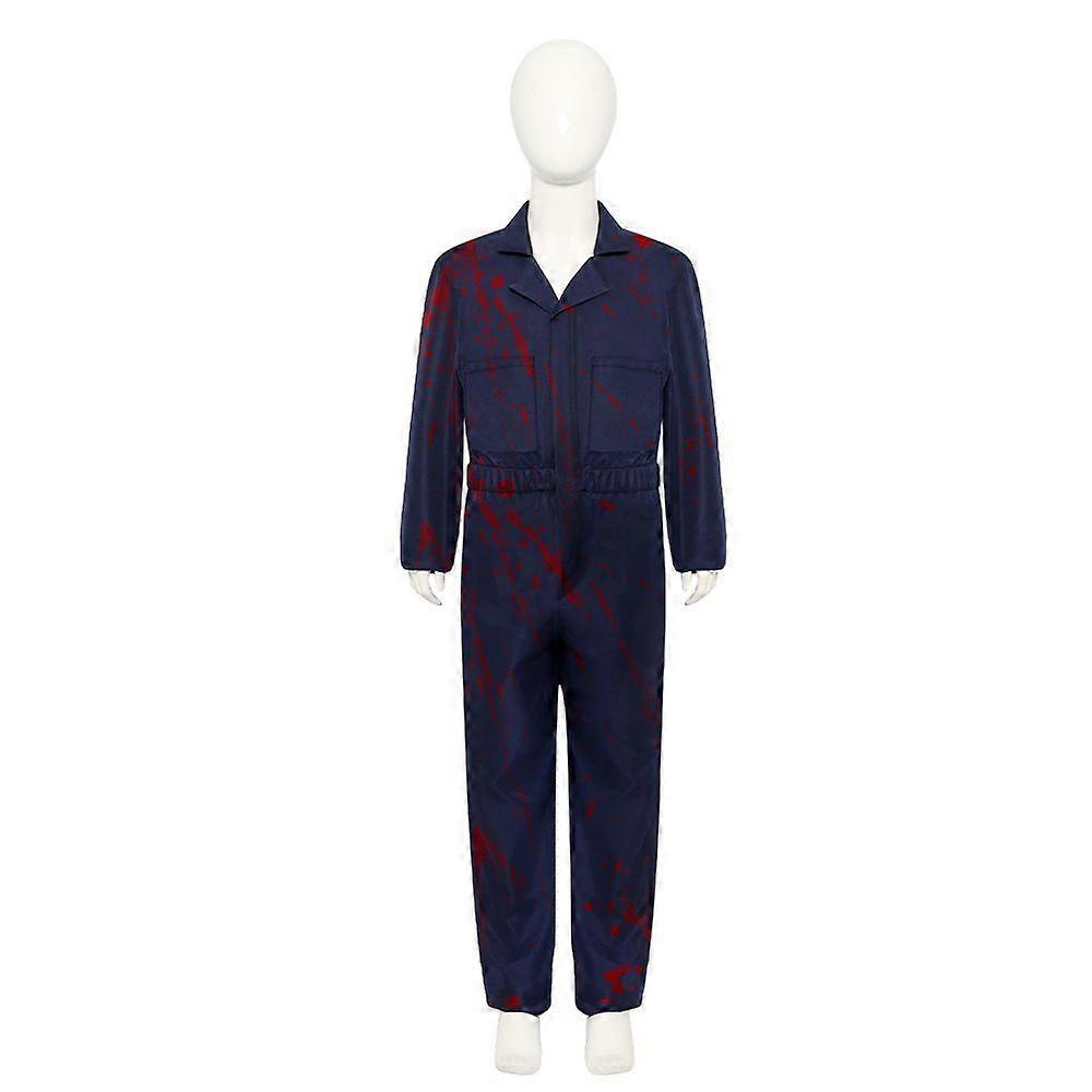 Halloween Michael Myers Jumpsuit Costume Cosplay Outfit