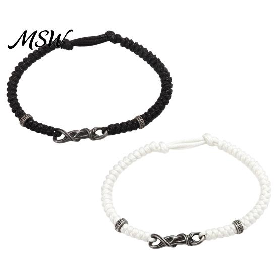 Unisex Daily Wear Jewelry Braided Bracelet for Men Women, Handmade Adjustable String Sturdy Woven Wristband Bracelet, Boho Romantic Rope Couples Black