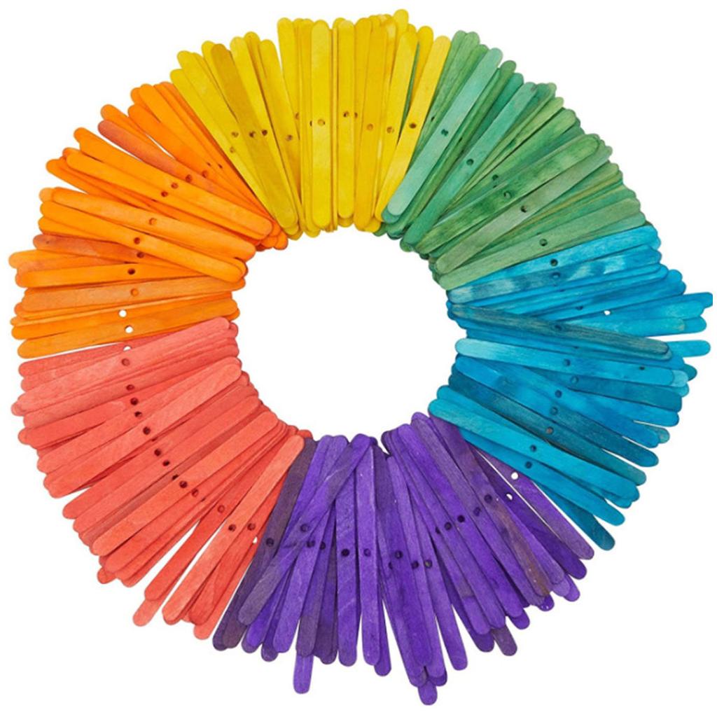 50 шт. деревянных подставок для фитиля свечей, инструмент для изготовления свечей, цветной деревянный подставок для фитиля свечей, экологический подсвечник, фиксатор, инструмент для смешивания