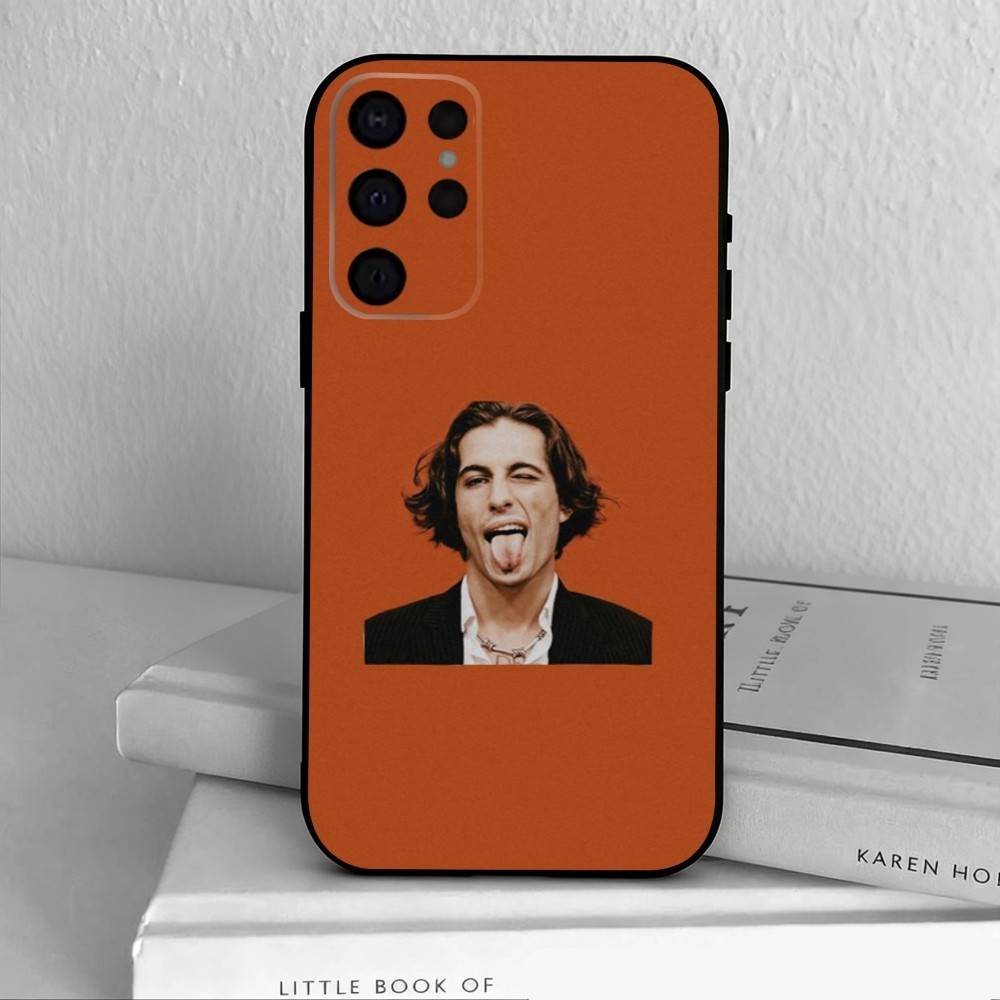 Чехол для телефона M-Maneskin-N D-Damiano David для Samsung S25, S24, S21, S22, S23, S30, Ultra, S20, Plus, Другие, Мягкий черный
