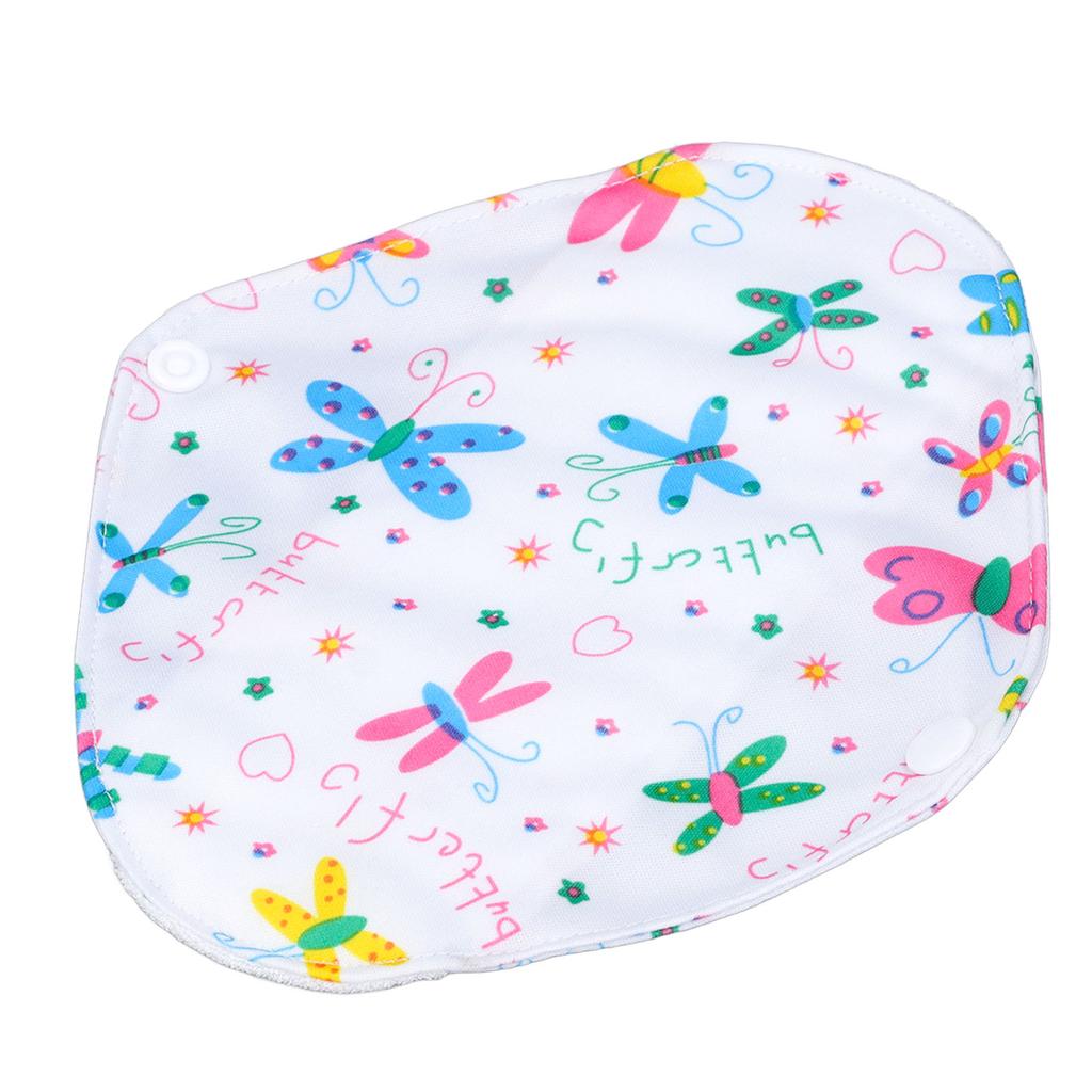 5 Pcs Reusable Menstrual Pads Washable Water Proof Comfortable Breathable Bamboo Charcoal Sanitary