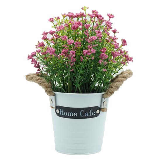 Искусственный цветок пенопластовый завод бонсай в горшке гостиная сад настольное украшение